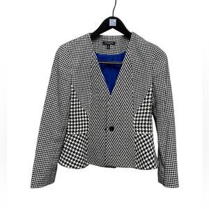 🌟Ann Taylor🌟Striped Black/White 2 Piece Suite